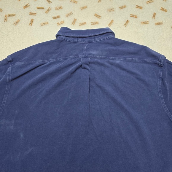 Ralph Lauren Featherweight Mesh Button Down Shirt Long Sleeve - Mens - Picture 14 of 14